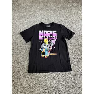 Mojang Shirt Boys 8 Black Minecraft Dungeons Nope Not Today Graphic Tee Top